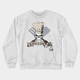 Maitre de Cuisine - Chef Skull Crewneck Sweatshirt